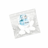 Adesivi compleanno personalizzati tema dino baby Modello codice: PB 3 A